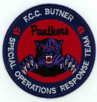 NORTH CAROLINA,FEDERAL BUREAU OF PRISONS FCC BUTNER SPECIAL OPERATIONS RESPONSE TEAM SORT PANTHERS 1